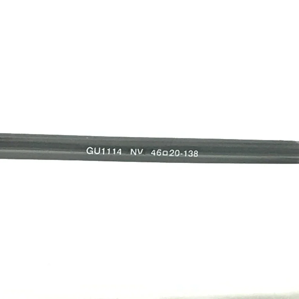 Guess Eyeglasses Frames GU1114 NV Blue Round Full Rim 48-20-143